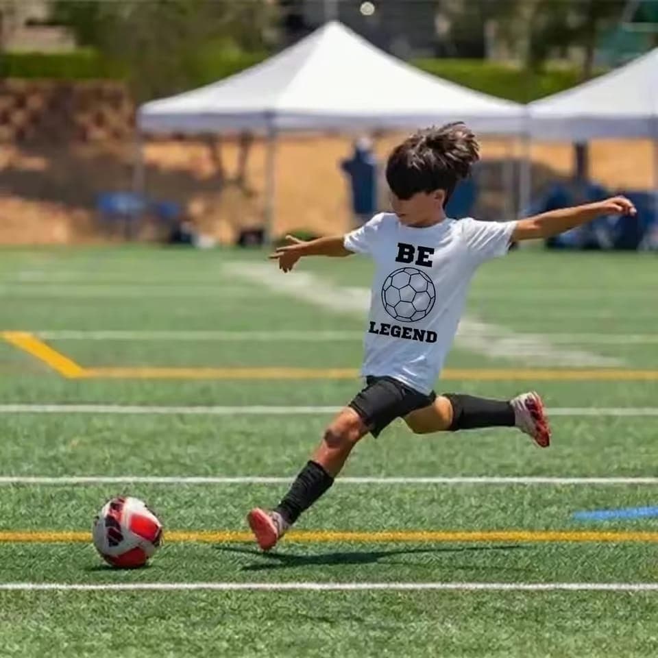 Soccer program background